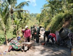 Kemanunggalan TNI dan Rakyat Terpahat Sejak Pra TMMD Reguler ke-127