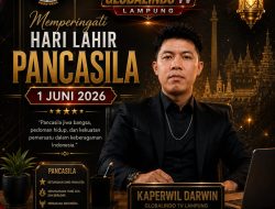 Kaperwil Lampung Media Globalindo Group Ucapkan Selamat Hari Lahir Pancasila 2026